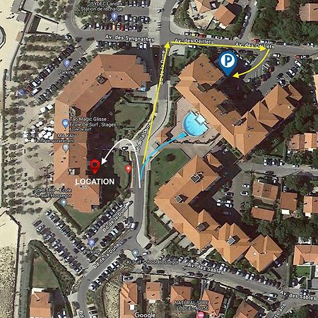 La Dune D'Or - Vue Mer, Studio Face A La Plage Avec Terrasse Soorts-Hossegor Eksteriør bilde